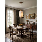 Cargar imagen en el visor de la Galería, Eloise Scallop Alabaster Pendant Lamp