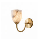 Load image into Gallery viewer, Mild Velin Alabaster Wall Sconce