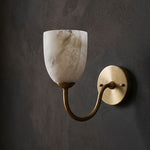 Load image into Gallery viewer, Mild Velin Alabaster Wall Sconce
