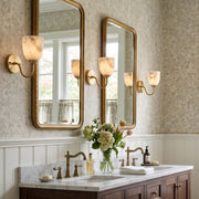 Mild Velin Alabaster Wall Sconce