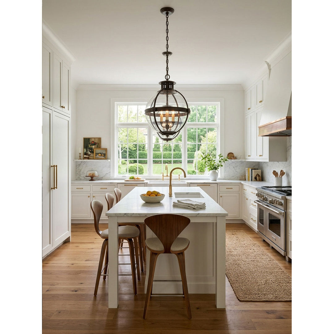 Salton Globe Lantern Pendant Lamp