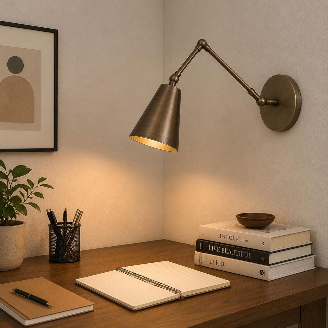 Sutter Swing-Arm Wall Sconce