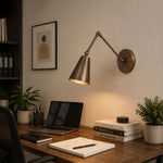 Load image into Gallery viewer, Sutter Swing-Arm Wall Sconce