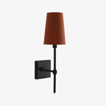 Load image into Gallery viewer, Rowan Elegant White-Linen Shade Wall Lamp – Retro Metal Wall Light for Bedroom &amp; Hallway