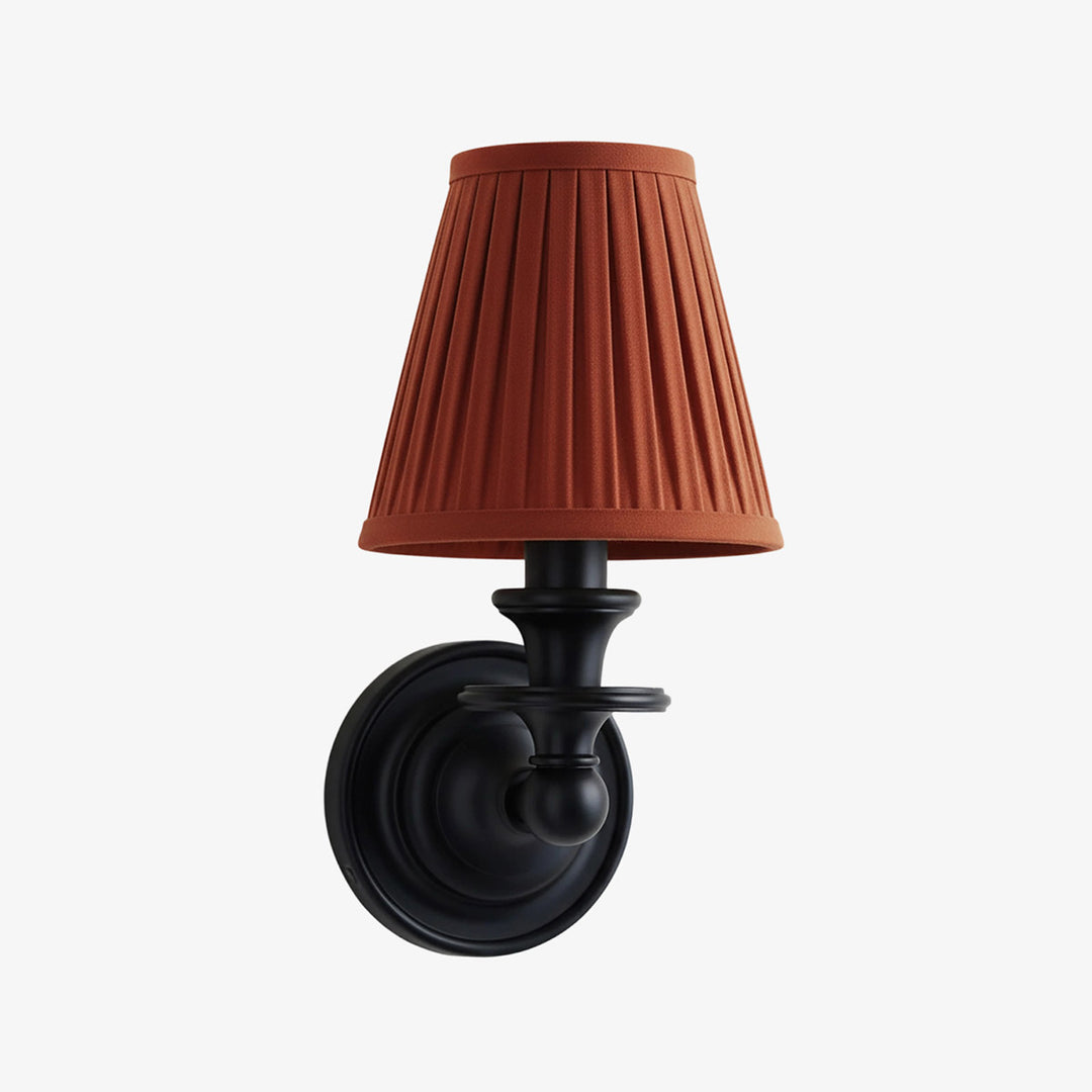 Rowan Drum Shade Wandlampe – Stoff-Wandleuchte für gemütliche Landhausbeleuchtung