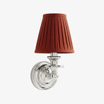 Bild in Gallery-Viewer laden, Rowan Drum Shade Wandlampe – Stoff-Wandleuchte für gemütliche Landhausbeleuchtung