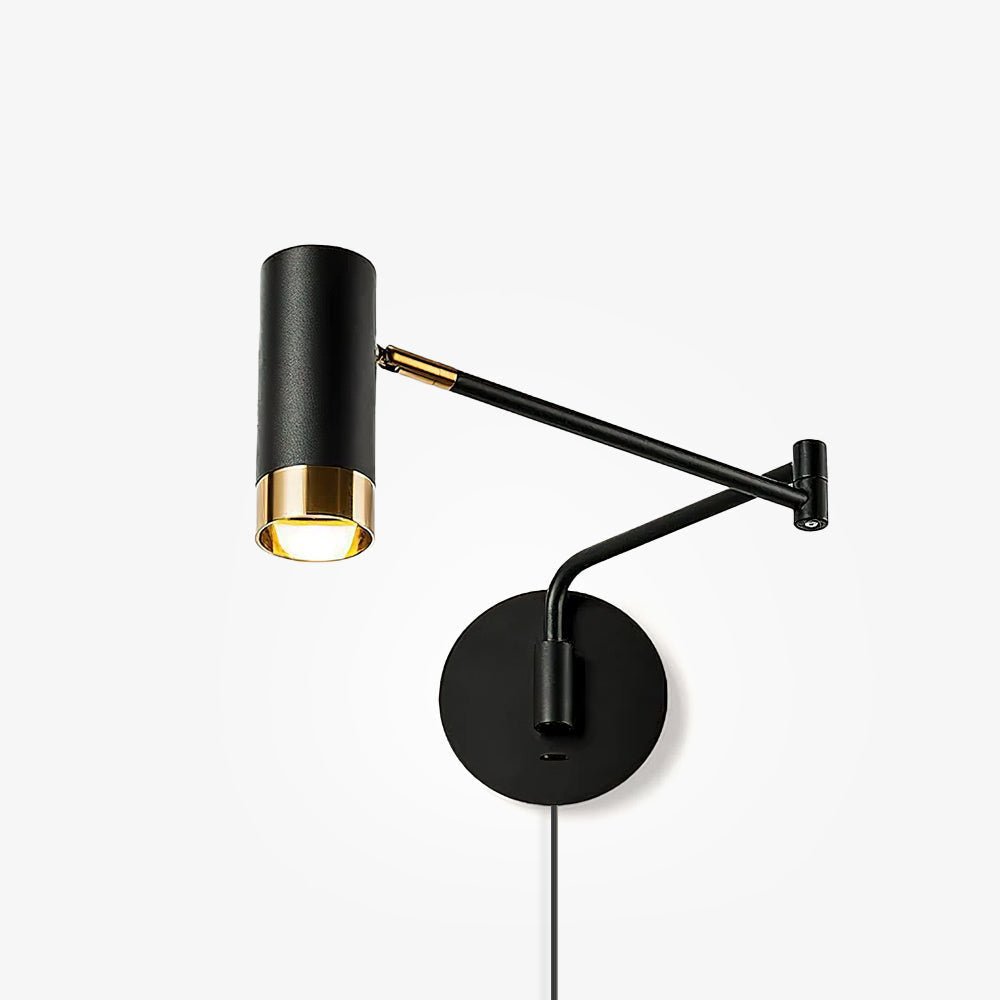 Ridge Swing-Arm Plug-In Wall Light - product image 1