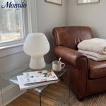 Charger l'image dans la visionneuse de galerie, Lampe de table moderne Rivrona en verre côtelé – Éclairage d'accent design pour chambre et salon