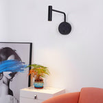 Load image into Gallery viewer, Adjustable LED Reading Plug-In Wall Lamp product view