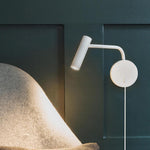 Load image into Gallery viewer, Adjustable LED Reading Plug-In Wall Lamp product view