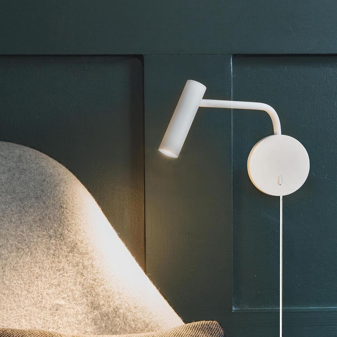 Adjustable LED Reading Plug-In Wall Lamp product view