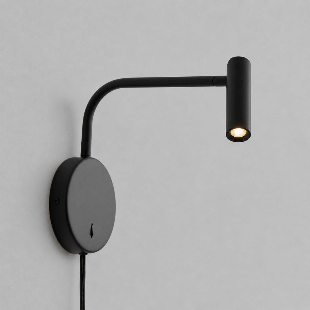 Adjustable LED Reading Plug-In Wall Lamp product view