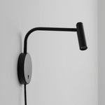 Load image into Gallery viewer, Adjustable LED Reading Plug-In Wall Lamp product view