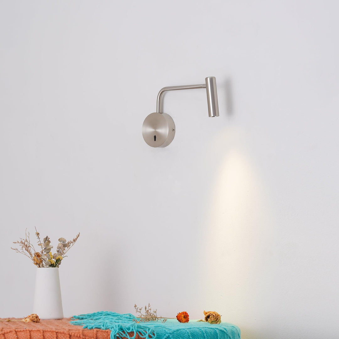 Adjustable LED Reading Plug-In Wall Lamp product view