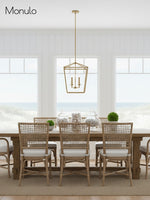 Load image into Gallery viewer, Rowan Cage Lantern Pendant Light - Retro Industrial Design For Kitchen
