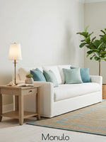 Load image into Gallery viewer, Rowan Linen Iron Table Lamp - Elegant Traditional Bedside Lighting
