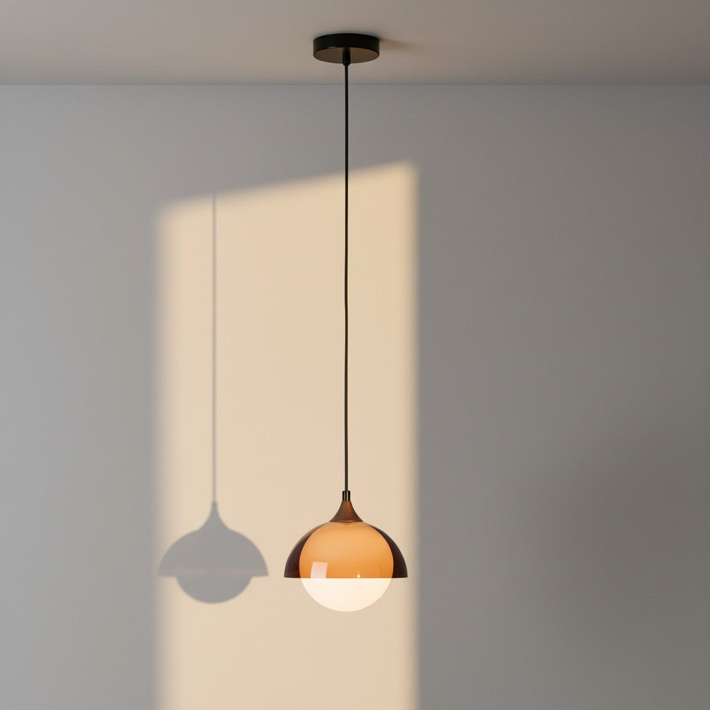 Lampe suspendue vintage Sunset Afterglow, lampe suspendue décorative d'ambiance pour chambre et coin lecture