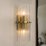 Bild in Gallery-Viewer laden, Lumora Crystal Up Down Wandleuchte – Doppel-Wandleuchte für Schlafzimmer