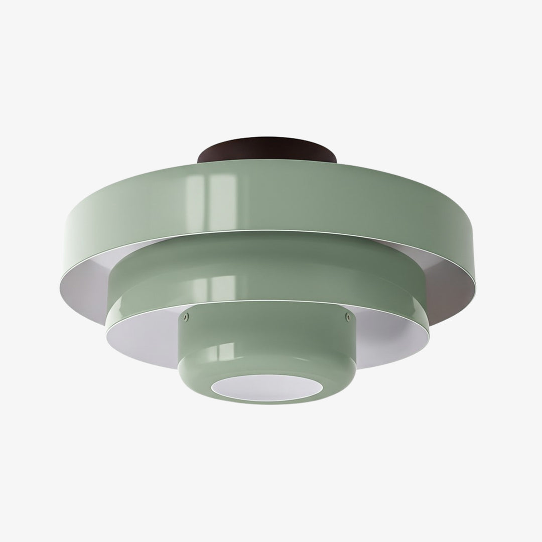 Lampe Plafonnier Sculpturale à Trois Niveaux Malero de Style Bauhaus pour Salon et Chambre