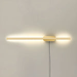 Bild in Gallery-Viewer laden, Seraphina Acrylic Linear Plug-In Wall Light - product image 14
