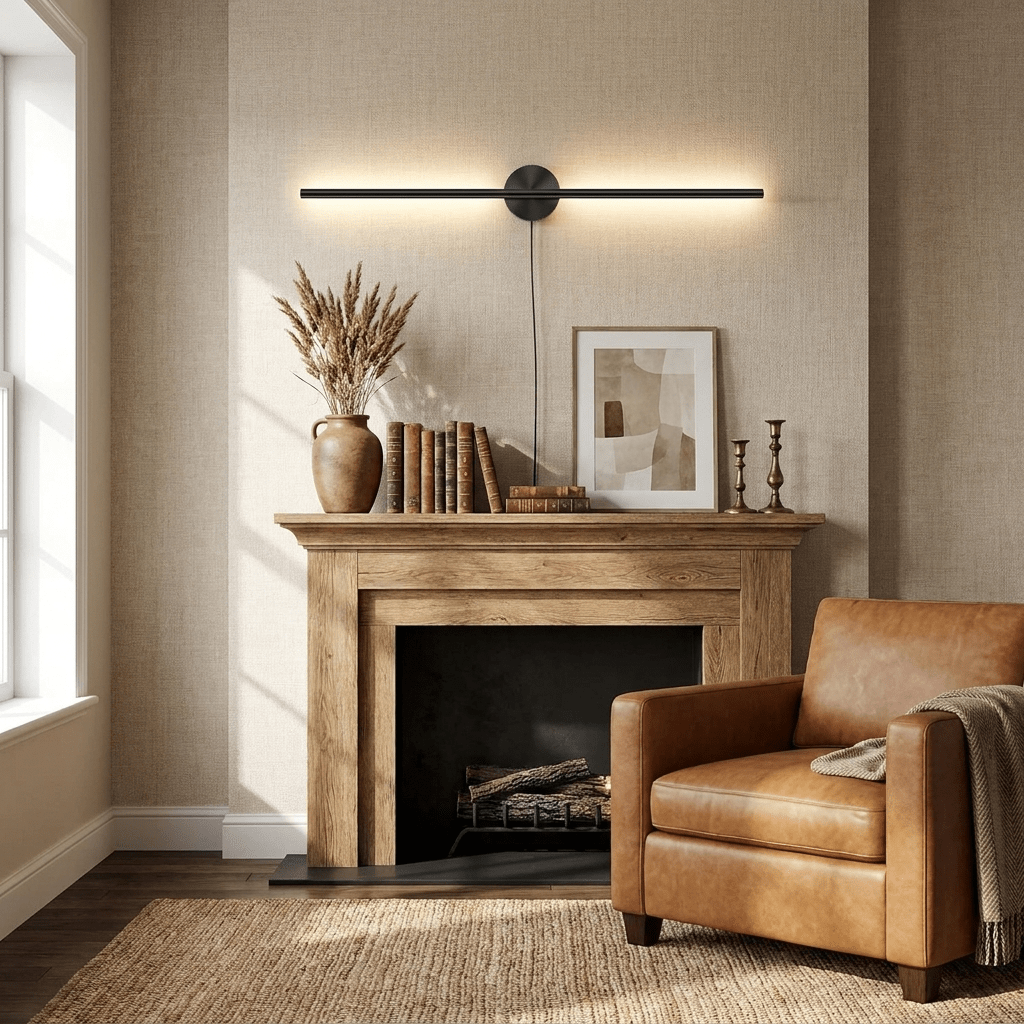 Seraphina Acrylic Linear Plug-In Wall Light - product image 6