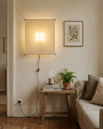 Cargar imagen en el visor de la Galería, Washi Paper Screen Plug-In Wall Sconce product view