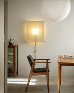 Cargar imagen en el visor de la Galería, Washi Paper Screen Plug-In Wall Sconce product view