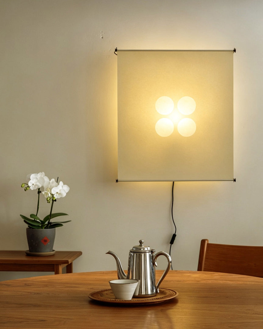 Washi Paper Screen Plug-In Wall Sconce product view