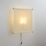 Cargar imagen en el visor de la Galería, Washi Paper Screen Plug-In Wall Sconce product view