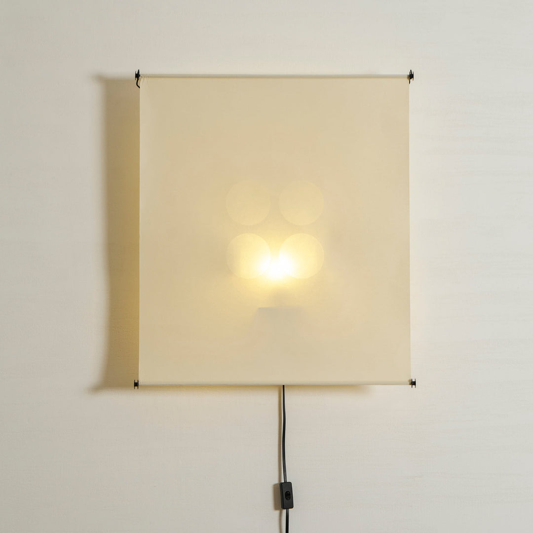 Washi Paper Screen Plug-In Wall Sconce product view