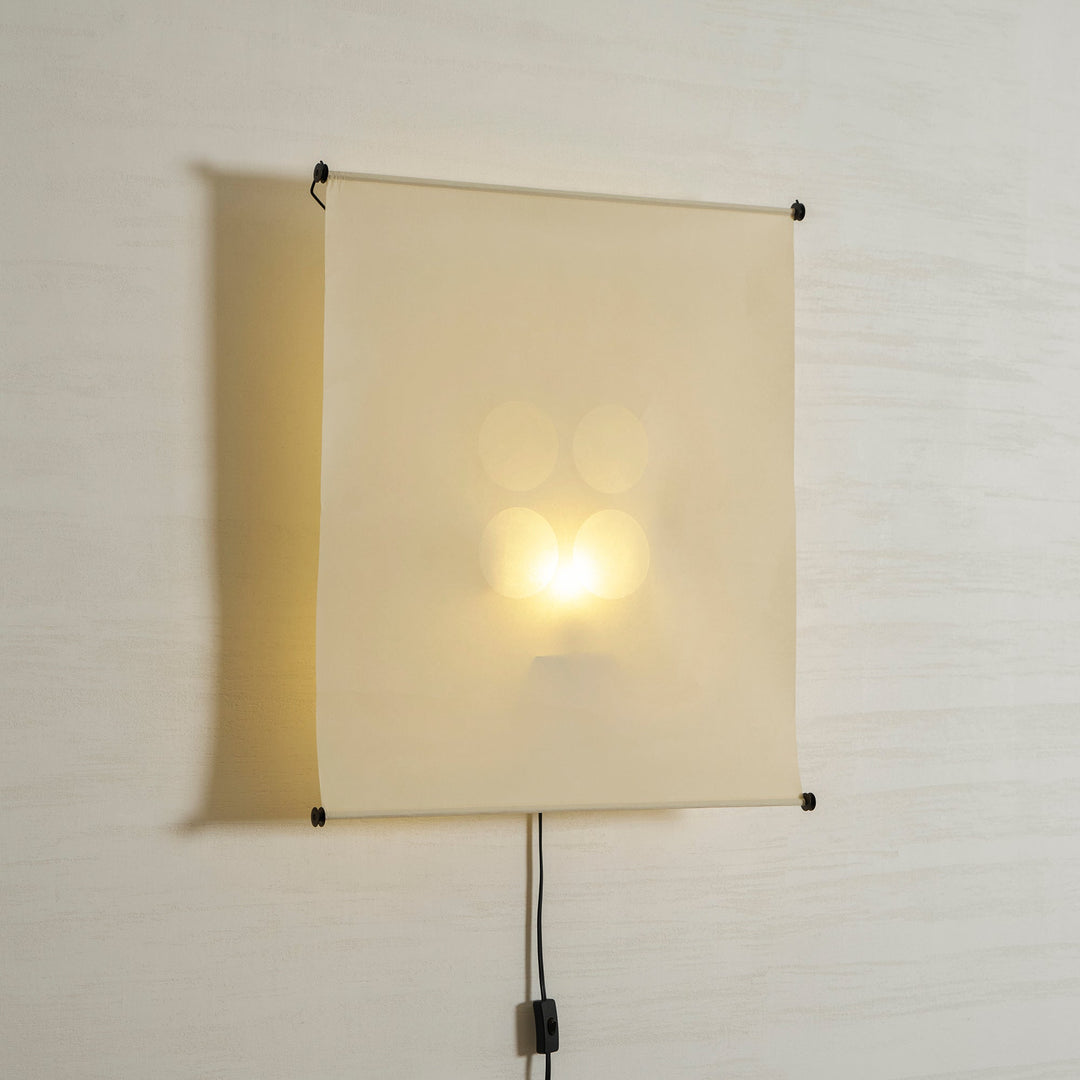 Washi Paper Screen Plug-In Wall Sconce product view