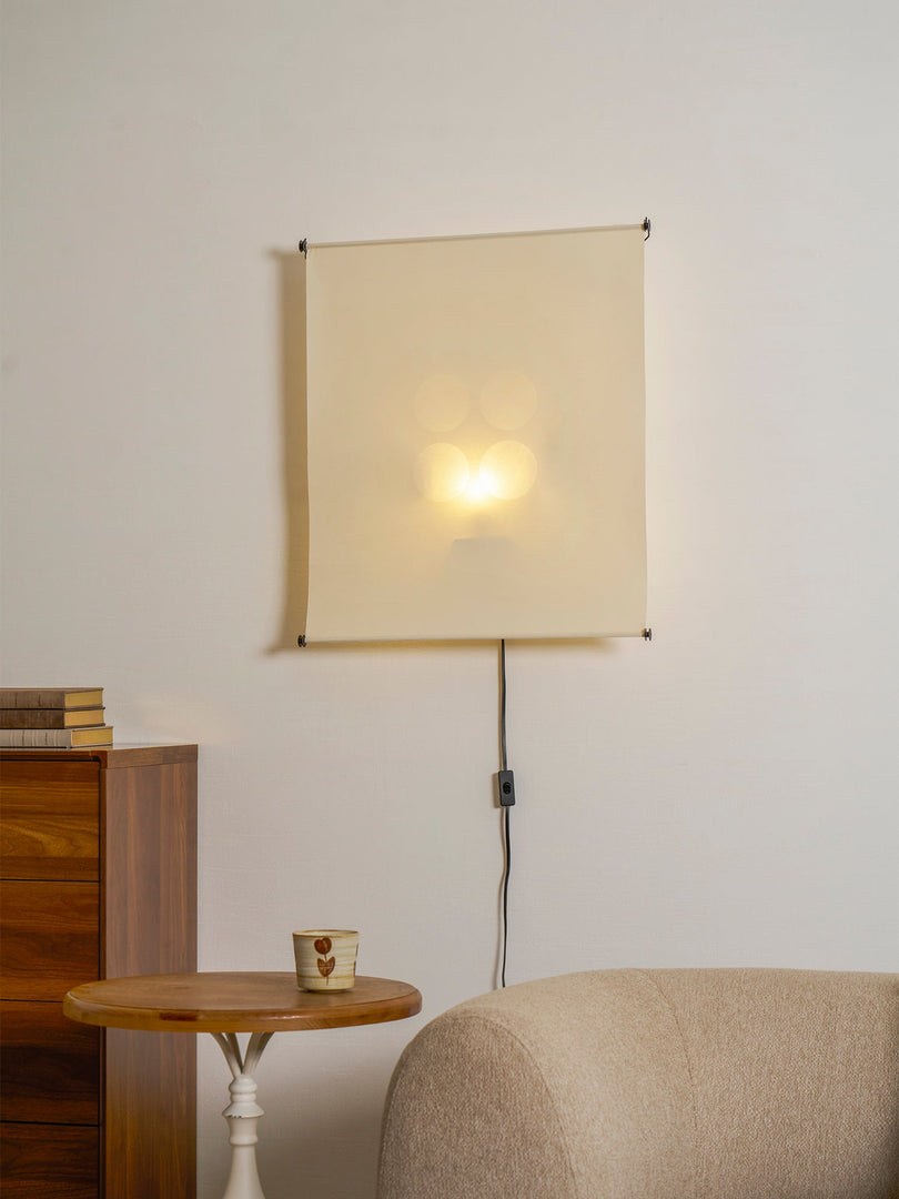Washi Paper Screen Plug-In Wall Sconce product view