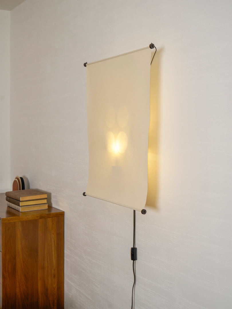 Washi Paper Screen Plug-In Wall Sconce product view