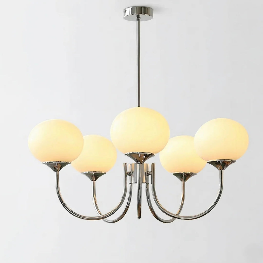 Candelabro Moderno Marshmallow de Vidrio