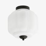 Charger l'image dans la visionneuse de galerie, Plafonnier encastré Eloise en verre laiteux – Éclairage d'accentuation moderne avec abat-jour en verre artistique 