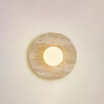 Bild in Gallery-Viewer laden, Stone Eclipse Plug-In Wall Light with Inline Switch - product image 7