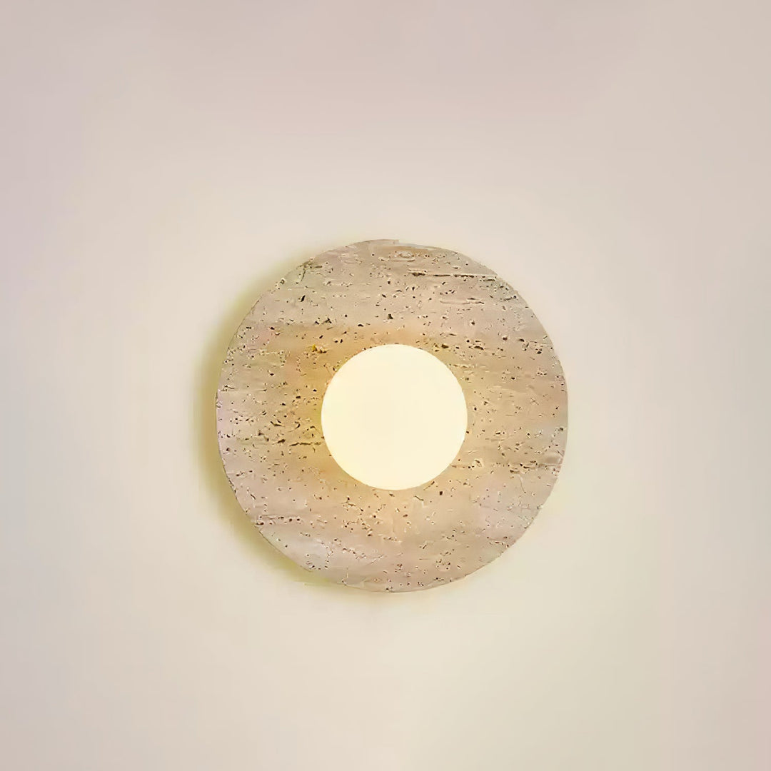 Stone Eclipse Plug-In Wall Light with Inline Switch - product image 7