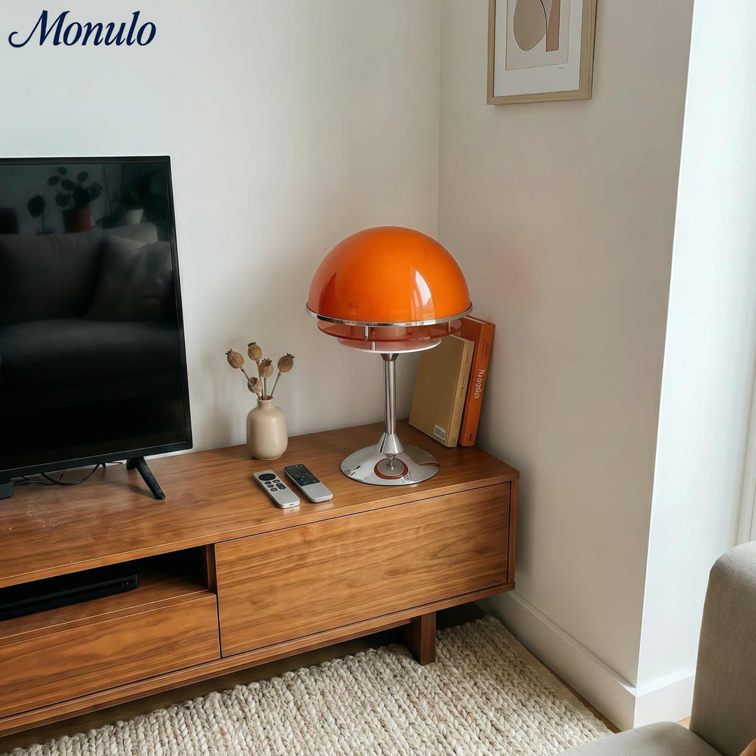 Sunset Bauhaus Vintage Stil Acryl Sonnenuntergang Tischlampe - AFTERGLOW S2