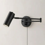 Bild in Gallery-Viewer laden, Swing Arm Acrylic Plug-In Wall Light - product image 7