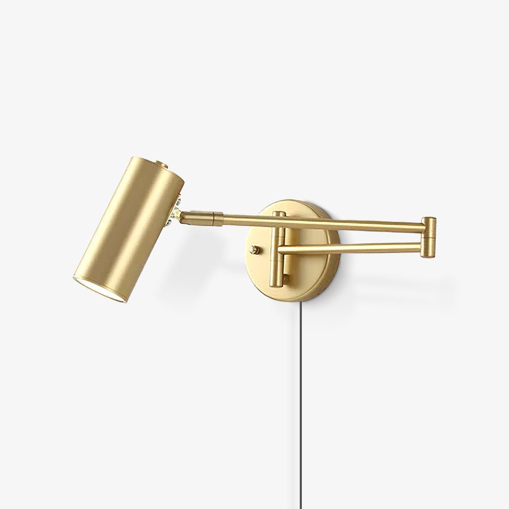 Swing Arm Acrylic Plug-In Wall Light - product image 1
