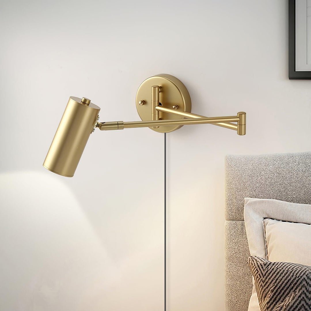 Swing Arm Acrylic Plug-In Wall Light - product image 2