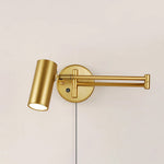 Bild in Gallery-Viewer laden, Swing Arm Acrylic Plug-In Wall Light - product image 4