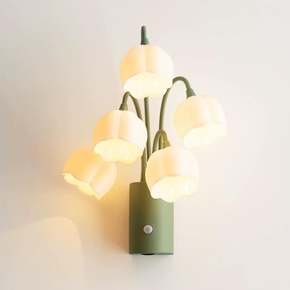 Bell-Flower Rechargeable Motion Sensor Wall Sconce - product view 16