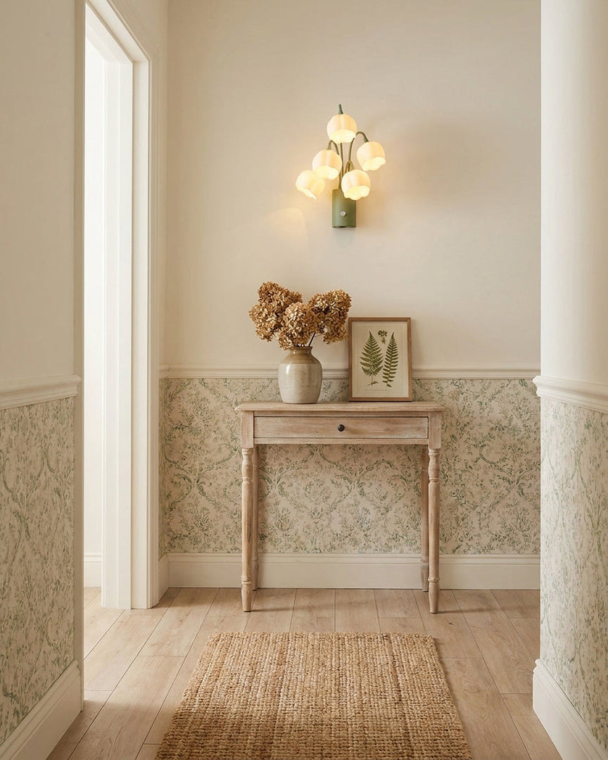 Bell-Flower Rechargeable Motion Sensor Wall Sconce - product view 3