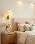 Load image into Gallery viewer, Bell-Flower Rechargeable Motion Sensor Wall Sconce - product view 7
