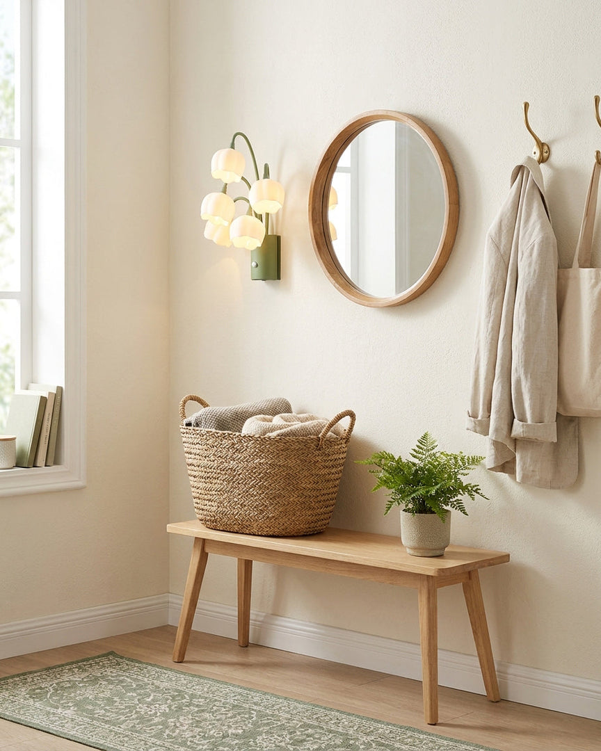 Bell-Flower Rechargeable Motion Sensor Wall Sconce - product view 9