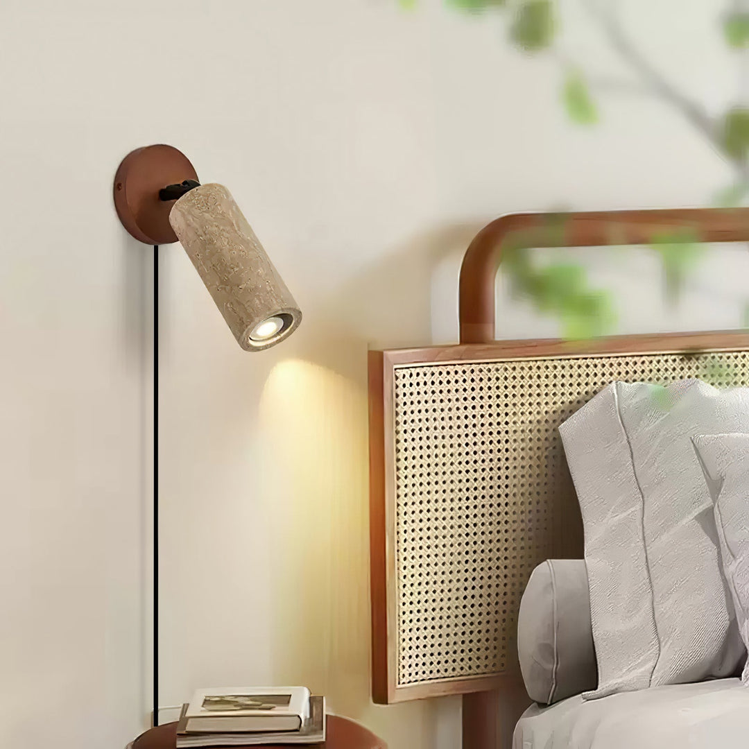 Versa Stone Directional Plug-In Wall Light with Inline Switch - product image 5