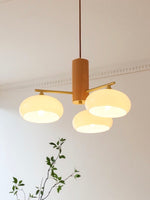 Load image into Gallery viewer, Medieval Log Style Vintage Glass Chandelier
