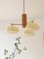 Load image into Gallery viewer, Medieval Log Style Vintage Glass Chandelier
