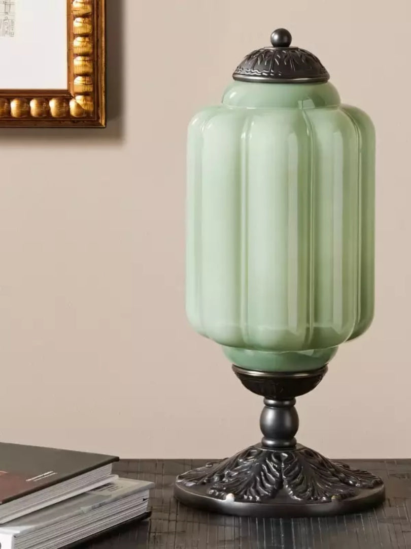 Vintage Glass LED Eloise Table Lamp 